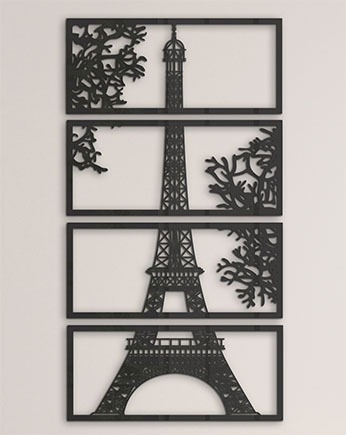 Cuadro Torre Eiffel Creativo detalle