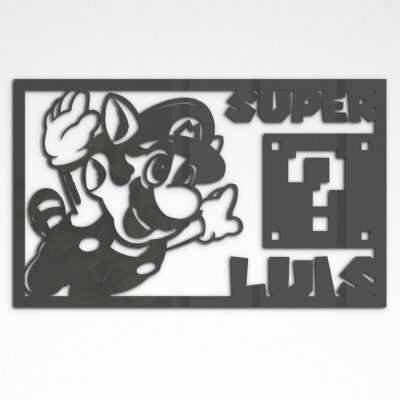 Cuadro Super Mario Creativo