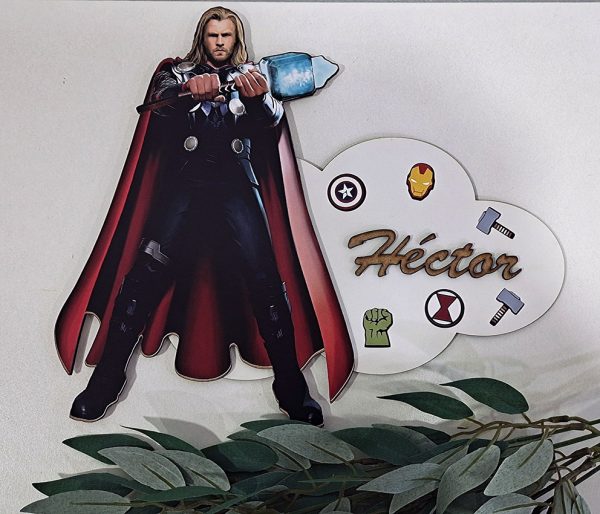 Letrero Thor real
