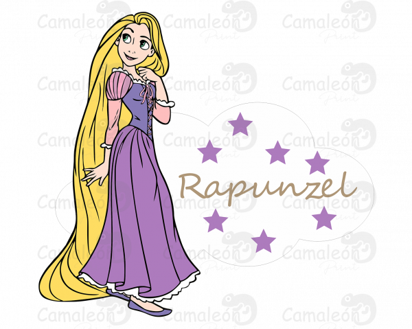 Letrero Disney - Rapunzel