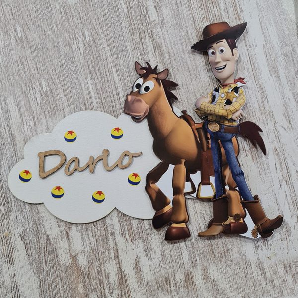 Letrero Woody
